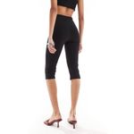 & Other Stories & Other Stories Capri Pants Front Pockets Concealed Zip Hem Splits Black Sz 10 Photo 2