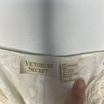 Victoria's Secret Vintage Gold label Victoria Secret Ivory Floral Lace Slip Rompe Lingerie Medium Photo 4