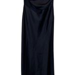 BHLDN  dress Midnight blue One-Shoulder Gown NEW US 10 Photo 0