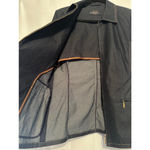 Basler Denim women's Jacket Size 36 Blue full zipper Photo 7