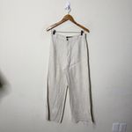 Reformation  Beck Linen Pants Wide Leg Raw Hem Women’s Size 8 Photo 1