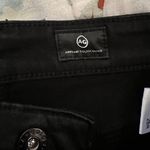 AG Adriano Goldschmied ADRIANO GOLDSCHMIED 28R The Farrah Skinny Ankle High Rise Coated Jeans Black Photo 12