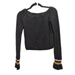 3.1 Phillip Lim 3.1 Philip Lim off the shoulder stripe trim sweater Small Photo 2