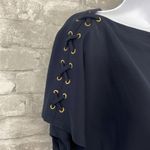 Ralph Lauren Navy Lace Up Jumpsuit Photo 8