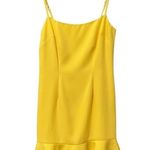 Lovers + Friends NWT  Teddy Mini Dress in Lemon Photo 2