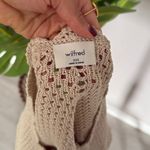 Aritzia NWT Caraway crochet knit Cardigan XXS in Birch Photo 9