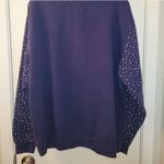 Happy Holidays Merry Slothmas Christmas Navy Blue Sweatshirt Size 2XL Photo 1