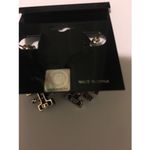 Seasons NCAA Tennessee Lady Volunteers Silver & Black Earrings Photo 4