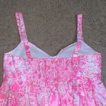 Lilly Pulitzer Azora Cotton Midi Dress Peony Pink Seaside Scene 14 Photo 10