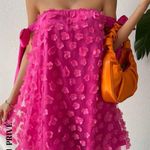SheIn Pink Flower Detail Dress Photo 0