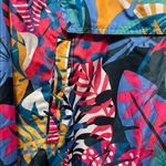 Lauren James Floral Anorak Jacket Size Large Photo 3