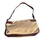 Vintage Etienne Aigner Beige Canvas Leather Shoulder Bag Classic Neutral Purse Tan Photo 4