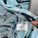 Lane Bryant  Women's Blouse 20 Size Butterfly Kaftan Tropical Photo 5