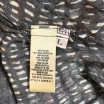 Cloth & Stone  Anthropologie Blue Blue Button Down Shirt Blouse Size Large Photo 4