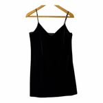 Abercrombie & Fitch Abercrombie Black Velvet Mini Slip Dress Adjustable Straps S Goth Whimsygoth Photo 1