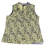Jamie Sadock Sleeveless Golf Top Yellow Size M Photo 2