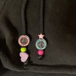 PacSun Black Spectrum PAC Short Y2K Charms Drawstring Lounge Cozycore Size Small Photo 7