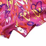 Womens Cheer Dance Boy Cut Hot Pants Pink Hearts Low Rise Medium JB Bloomers Photo 2