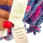 Lilly Pulitzer Women’s M Pamela 3/4 Sleeve Top Soleil Pink Paradise Elephant Photo 12