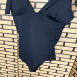 Leonisa  Black One Piece Swimsuit‎ Size Large Photo 2