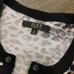 Alex Marie Leopard Animal Print Cardigan Button Up Photo 2