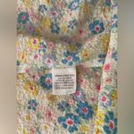 Blu Pepper Size L Yellow Floral Ruffle Strap Summer Lightweight Beach Tank Photo 7