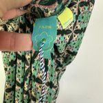 Farm Rio Green Floral Print Honolulu Wide Leg Pant Jumpsuit XS Anthropologie Photo 2