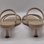 Michael Kors Women's Celia Kitten Slide Sandal Size 6.5 Blush Minimalist Shoes Tan Photo 4