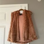 EXPRESS  fur cozy winter vest size M/L Photo 2