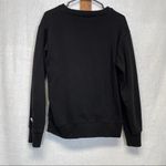 Adidas Vintage Black Multicolor Graphic Logo Long Sleeve Pullover Sweater Size L Photo 54