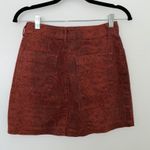 Urban Outfitters BDG Burnt Orange Snake Skin Skirt Photo 1