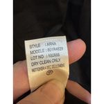 Theory  Arna Little Black Dress Shift Ruffle Sleeve Size 4 Minimalist A-line‎ Photo 5