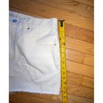 Madewell ‎ the momjean short white jeans shorts size 30 Photo 5