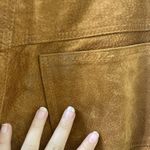 VTG Bushwhacker Brown Real Suede Pants Size 8 Women’s High Waist Western Style Photo 9
