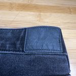 American Eagle Women The Dream Jean Black Midi Cutoff Stretch Denim shorts|Sz:18 Photo 13