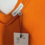 Gibson Latimer  orange oversized dress tie back Photo 2