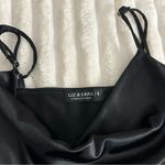 Elegant Black Velvet Mini Dress Photo 2