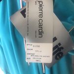 Pierre Cardin NWT  Vintage Turquoise Plush Velour Robe Zipper Photo 5