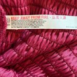 Free People Girls Just Wanna Bodysuit Puff Sleeve Velvet Smocked Womens Small Photo 11