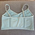 Fabletics  Light Blue Cropped Tank size Large Photo 1