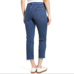 Sam Edelman Mary Jane Fringe Hem Contrast Jean Size 25 Photo 3