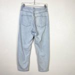 Wild Fable  Light Wash Distressed Ripped Highest Rise Mom Jean Photo 1