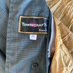 Vintage Towncraft by Penney’s Olive Green Plaid Trench Coat Size 40 (Medium) Photo 3