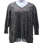 LOGO By Lori Goldstein Cashmere Sweater Gray 2X Photo 0