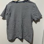 Ella Moss  Navy and White Striped Top Photo 1