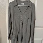 Urban Outfitters  Pajama Romper Ribbed Photo 0