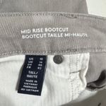 Lands' End Women Pants 14 Gray Earthy Corduroy Straight Leg Mid Rise Granola Photo 5