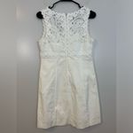 Lilly Pulitzer  Sandi Lace Crochet Resort White Sleeveless Mini Dress Size 6 Photo 7