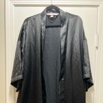 Victoria's Secret Victoria Secret Y2K Black Robe Photo 1