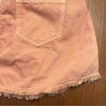 Pilcro Anthropologie  Pleated‎ Micro Circle Soft Denim Mini Skirt Pink Rose Sz 10 Photo 14